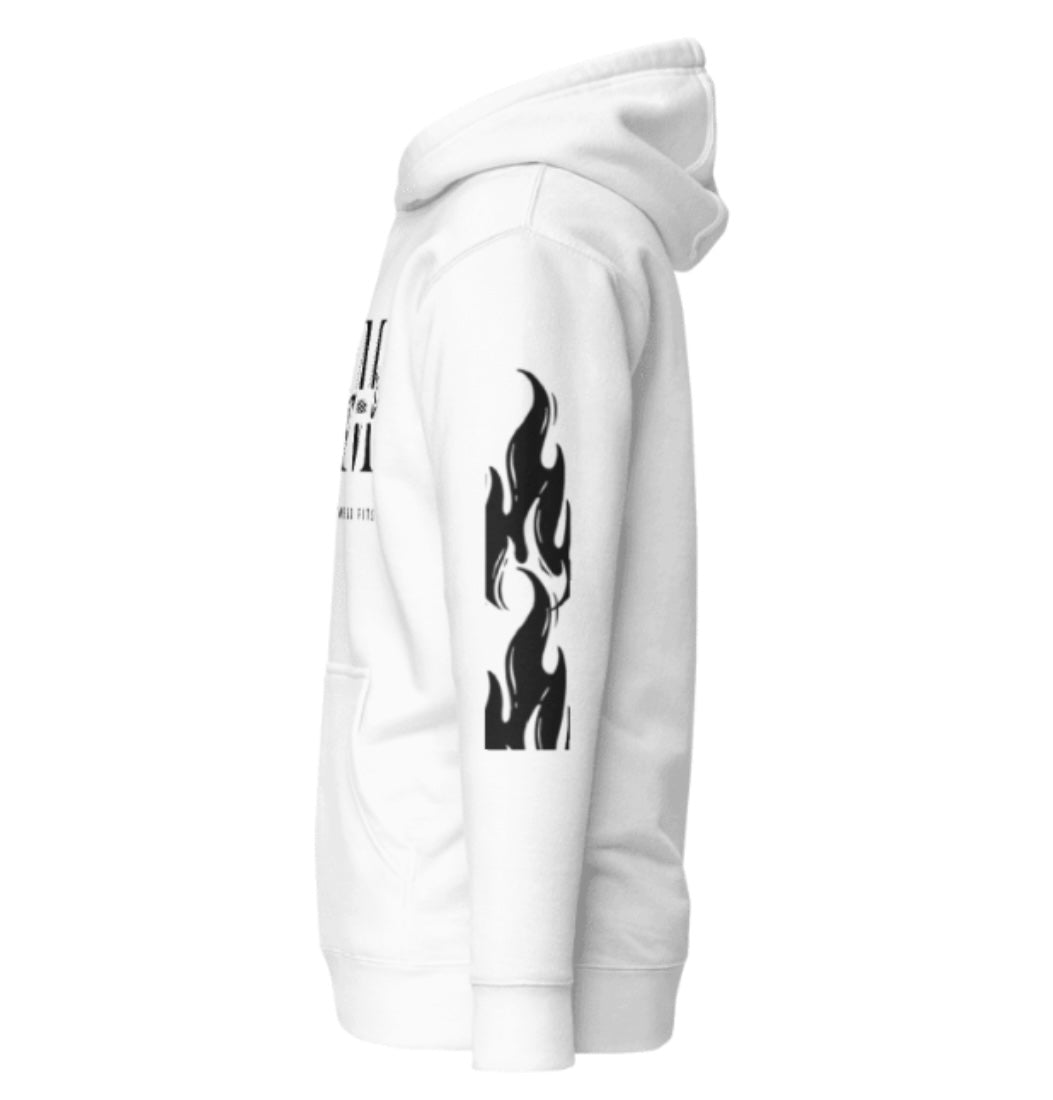 Team Million Cozy White Hoodie