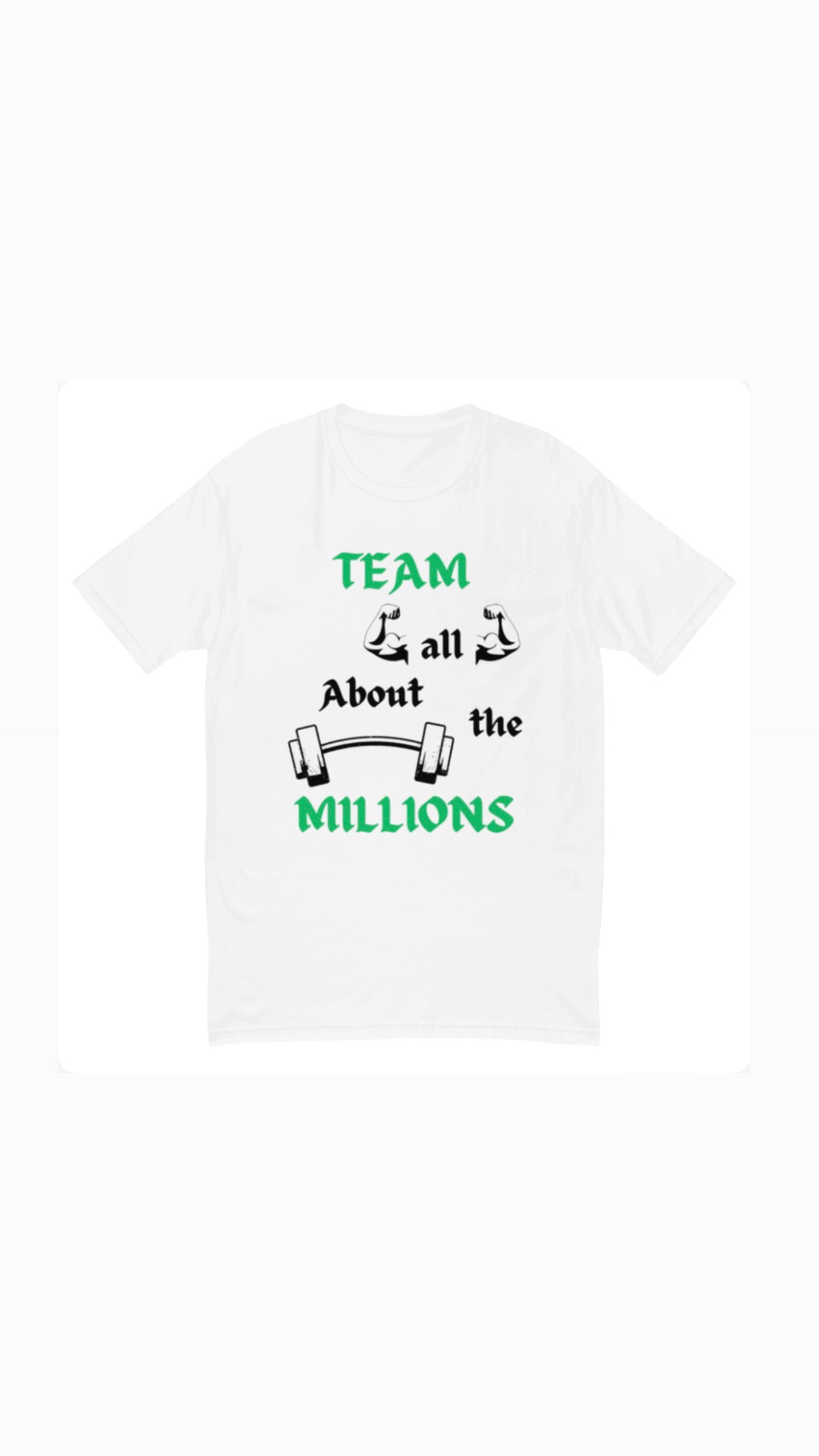 Team all about the Millions Tee