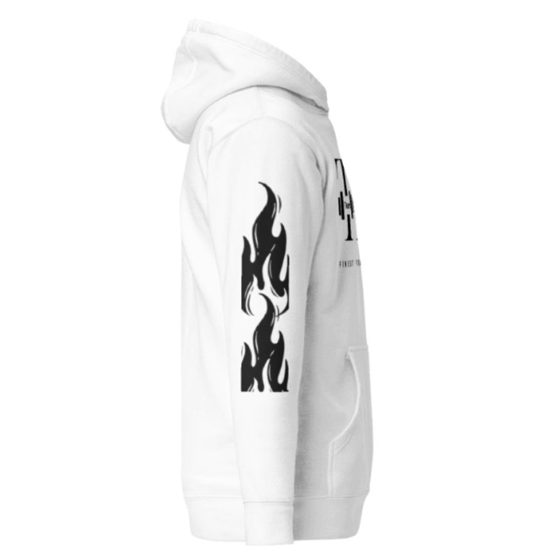 Team Million Cozy White Hoodie
